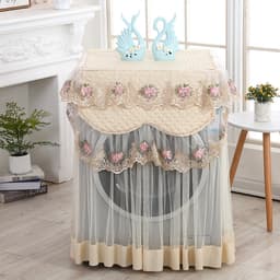 Wasmachine hoes - Wasmachine cover - Wasmachine beschermer - wasmachine-Waterdichte bescherming - Wasdroger beschermhoes -23,6 * 23,6 * 33,4IN — thumbnail 1