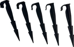 GARDENIX Set van 50 stuks AquaPeg Tuinslanganker grondspike montageanker voor druppelslang, sproeislang, plugvork Voor slang met een diameter van 16mm — thumbnail 2