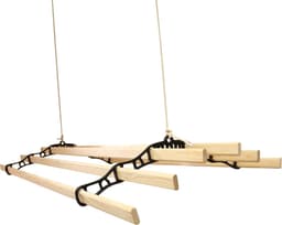 Clothing Airer Ceiling Pulley - Black - 2m — thumbnail 5