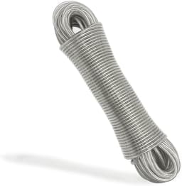 30 meter waslijn met stalen kern, diameter 4 mm, waslijn voor buiten, verstelbare lengte, geschikt voor binnen en buiten — thumbnail 1