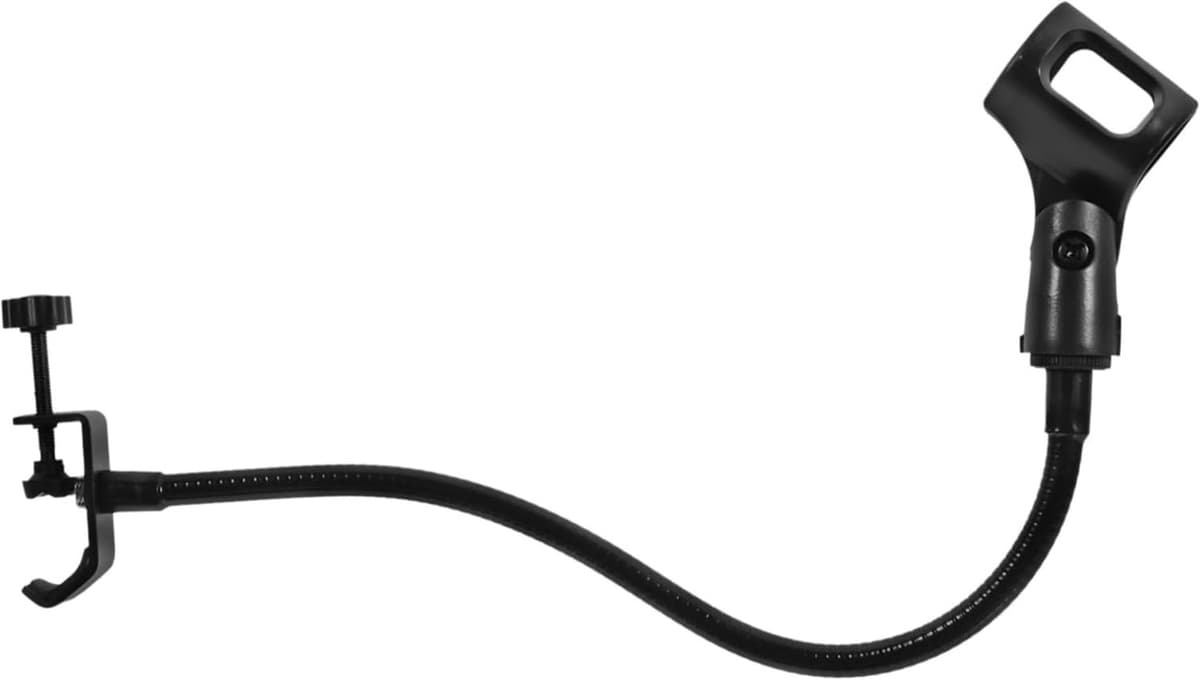 1set Gooseneck Microfoonstandaard Met Verstelbare Arm Ontwerp Voor Verschillende Hoogtes Voor Live Optredens Flexibele Microfoonhouder Met Aanpasbare Richting — afbeelding 1