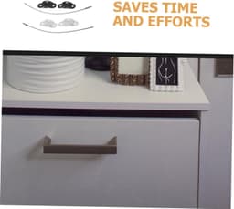 1set Meubelverankeringen Voor Wandbevestiging Babyproofing Meubelbeveiliging Met Rvs Inclusief Bevestigingsmaterialen Voor Kasten Boekenkasten Dressoirs — thumbnail 5