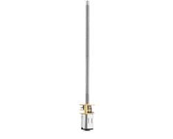 Metal Gearmotor, 6V 30RPM to 12V 600RPM, M4 x 100mm Shaft for RC — thumbnail 4