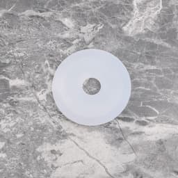 5 STKS Witte Siliconen Seal Wasmachine Toilet Flush Valve Base Clear Wasmachines OE AH0007100R Compatibel met Roca Dual Flush Valves 68x16mm — thumbnail 3