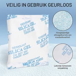 12/24 stuks 25 g vochtabsorberend, droogmiddel voor voederautomaten katten, gelzakjes droogmiddel, verpakking houdt dierenvoer droog en vers voor voederdispenser voor katten (24 stuks) — thumbnail 4