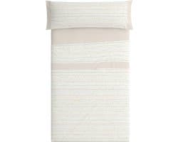 Blanco Kinderbeddengoed, bed 105 cm (+ beschikbare maten), design 181, kleur beige (105 x 190/200 cm)