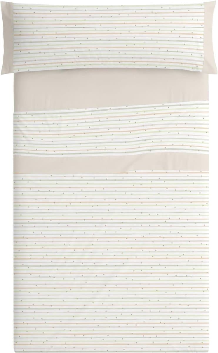 Blanco Kinderbeddengoed, bed 105 cm (+ beschikbare maten), design 181, kleur beige (105 x 190/200 cm) — afbeelding 1
