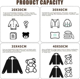 Zakken met Ritssluiting - Transparant - 40 x 30 cm - Waterdichte Opbergtas - Voor Kleding en Accessoires — thumbnail 5