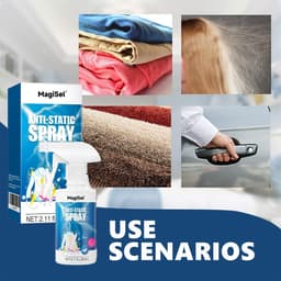 Anti-statische spray voor kleding en auto - Verwijdert stof, voorkomt statische elektriciteit, 60 ml — thumbnail 2