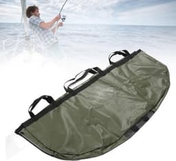 Viszak met grote capaciteit - Antislip-weegzak - Voor buitenvissen - Verdikt PVC-materiaal - 70 x 44 x 7 cm — thumbnail 2