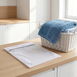 5 Stuks Wasnetten voor Fijne Was, 40x50cm Wasgoed Zak met Ritssluiting | Ideaal voor Ondergoed, Kleding en Delicate Stoffen — thumbnail 3
