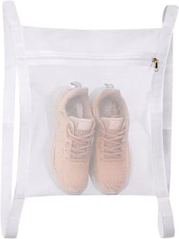 Herbruikbare Was- en Droogzak voor Sneakers, 35 x 40 cm, Geschikt voor Droger, Met Rits en Schoenband, Ideaal voor Wassen en Drogen van Sportschoenen en Kleding — thumbnail 1