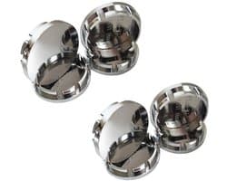 Dailygoods - 8 x 56 mm ABS Kunststof Wieldeksels - Set van 8 Stuks