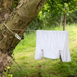 Waslijn met Stalen Kern - Waslijn Koord - Kleding Drogen - Hoge Scheurvastheid - 10 Meter - Transparant — thumbnail 3