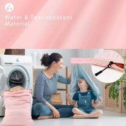 2 Stuks Waszakken voor Vervoer, Waterdichte Waszak voor Vuile Kleding, Ideaal voor Sport, Zwemmen en Reizen — thumbnail 4