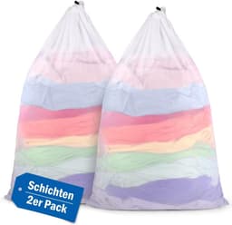 Thijox - Grote Waszakken XXL 60x90 cm - Herbruikbare Wasnetten met Ritssluiting - 2 Stuks - Voor Gordijnen, Donsjassen, Tapijten, Badhanddoeken en Mee — thumbnail 1