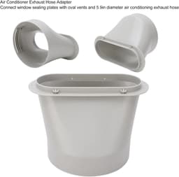 Koppelstuk Mobiele Airco Afvoerslang - 5,9 Inch - voor afvoerslang met een diameter van 15 cm - Voor Airconditioning Uitlaatpoort — thumbnail 2