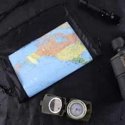 Waterdicht kaartenhoes, wandelkaartenhoes, doorzichtige kaartenhoes, camping kaartenhoes, transparante wandelkaartenzak, droge zakhouder voor camping, documenten en elektronica — thumbnail 5