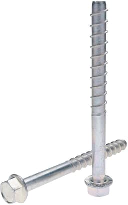 Beton Ankerbout - Zelfsnijdende Schroef - Vastzetten Constructies - Directe Verbinding - 12.5mm x 120mm - Zinkgecoat — thumbnail 3