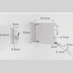 Intrekbare Waslijn - Draagbare Lijn - Kleding Drogen - Telescopisch Verstelbaar - 42 Meter - Wit — thumbnail 4