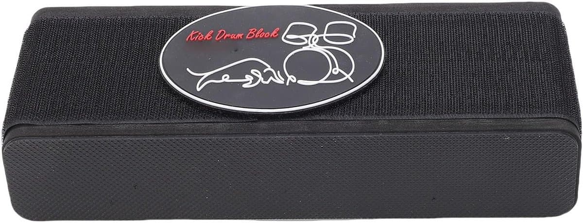 Basdrum Anker - Pedaal Stopper - Stabiliteit tijdens Spelen - Antislip Grip - 25 cm Lengte - Zwart — afbeelding 1