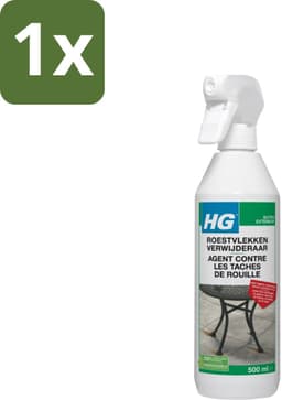 1 x HG Roestvlekken Verwijderaar 500 ml - Roestvlekken Verwijderen - Roestvlekken Verwijderen Beton - Roestvlekken Verwijderen Metaal - Roestvlekken Verwijderen Hout - Roestvlekken Verwijderen Natuursteen — thumbnail 1