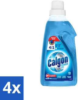 4 x Calgon - Wasmachinereiniger - Gel - Tegen Kalkaanslag / Wasmiddelresten / Geuren - 750 ml - 15 Wasbeurten - Wasmachinereiniger - Kalkremmers - Wasmiddelresten - Wasmachineonderhoud - Wasmachine Schoonmaken — thumbnail 1