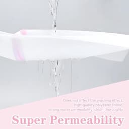 Thijox - Set van 2 Premium Wasnetten voor Wasmachine 60 x 60 cm, Waszak met Verborgen Ritssluiting, Bescherming tegen Vervorming en Vouwen voor Fijne — thumbnail 3