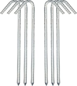 Grondanker en tentpinnen set van 6 stuks van 30 cm - Ideaal voor tuin, trampoline en schommel — thumbnail 1