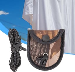 Camping Waslijn - Reis Waslijn Droogtouw - Kleding Drogen - Winddicht Reflecterend - 350 cm - Camouflage — thumbnail 5