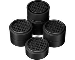 RCHYFEED Verstelbare meubelverhogers, bedverhoging, tafelverhogers, 8 stuks hoogwaardige rubberen voeten, schokdempers, bedverhogers, sofaverhogers, meubelverhogers rond 1", 2" of 3" voor meubels