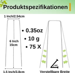 Grondankers 75 stuks - Gegalvaniseerd staal - Roestvrij en duurzaam - Ideaal voor tenten en netten - SnelShoppen — thumbnail 2