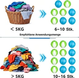 SnelShoppen - 24 Dierenhaarverwijderaars voor Wasmachine, Herbruikbare Pluisballen voor Honden en Katten, Effectieve Haarvanger voor Kleding en Bedden — thumbnail 5