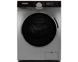 Heinner HWM-M1014IVKSA++ Wasmachine 10 kg – Inverter Motor – 1400 tpm – 14 Programma’s – Stoomfunctie – Energieklasse A – Touchbediening – Zilver – 5 Jaar Garantie