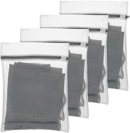 4 stuks netwaszakken, gevoelige kleine waszakken, waszak, 30 x 20 cm, wasnet, fijne was, reizen, waszak voor wasmachine, waszak met ritssluiting, voor ondergoed, lingerie — thumbnail 1