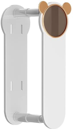 Solidchoice- Hangeropbergrek - Intrekbaar - Tweelaags - Muurbevestiging - Ruimtebesparend - Organisatieoplossing - Kledingrek — thumbnail 2