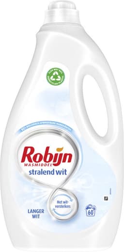 Robijn Stralend Wit Vloeibaar Wasmiddel - 3 x 60 wasbeurten - Voordeelverpakking — thumbnail 3