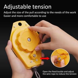 Retractable Spring Balancer 3 To 5 kg Load Capacity Retractable Spring Balancer Tool with Attachments — thumbnail 5
