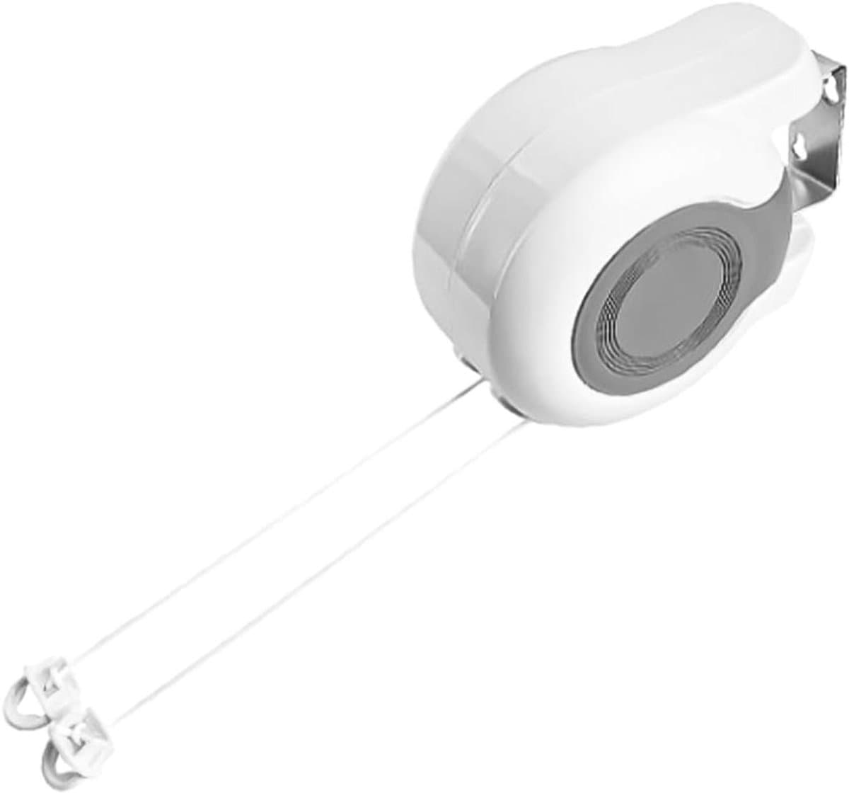 15m Retractable Clothesline - Wall Mounted Outdoor Double Line Clothes Airer/Dryer For Drying Reel With Duel Cable — afbeelding 1
