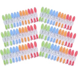 Allecto Plus - Extra Grote Kledingpinnen Set voor Waslijn - 6 Dozen / 72 Stuks - Sterke Clips - Non-slip Grip - Windvaste Kledingpins voor Binnen en Buiten - Ergonomisch Design - Thuis Waspin - Was Rek Accessoires — thumbnail 5