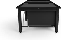 Wasophoogte® Wasmachine verhoger met lade - Wasmachine opbouwmeubel - Wasmachine sokkel - 42cm hoog - Zwart - Universeel - Dubbel - Inclusief Lekbak — thumbnail 3
