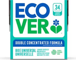 Ecover Universal - Waspods - 2 x 34 stuks - 3-in-1 werking - Dubbel geconcentreerde formule - Plantaardig & Biologisch afbreekbaar — thumbnail 3