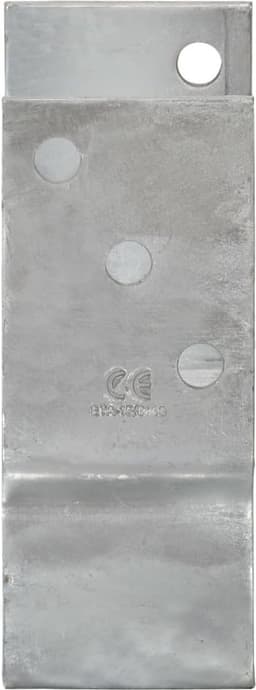 vidaXL - Grondankers - 12 - st - 7x6x15 - cm - gegalvaniseerd - staal - zilverkleurig — thumbnail 5