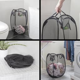 ProPlus Waszak Opvouwbaar - 34x34x57cm - Zwart — thumbnail 2