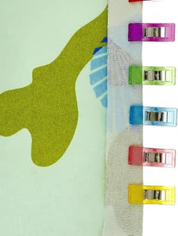 Naaiclips Kunststof - Stofklemmen Zoomklemmen - Stoffen Vasthouden - Vlakke Basis Markeringslijnen - 60 stuks - Kleurrijk — thumbnail 3