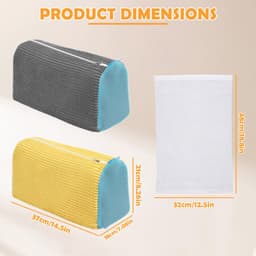 Unyqoos® Herbruikbare waszakken set voor schoenen met stofvrije zakken en zachte reiniging — thumbnail 2