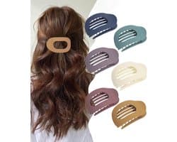 Set van 6 Grote Haarspeldjes voor Dik Haar - Anti-Slip Krokodillenklem