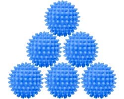 VVGoods - Herbruikbare Drogerballen voor Wasdrogers, Set van 6 Stuks - Bespaar Tijd en Energie met Deze Duurzame Drogerballen.