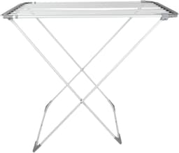 Home Deco Factory Wasrek/droogrek - wit - metaal - 108 x 55 x 94 cm - ophangen — thumbnail 3