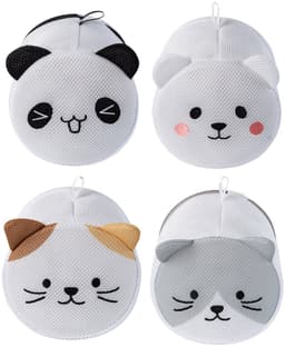 QTTVBTNA 4 Stuks BH Waszakken –Waszakje Lingerie –15 x 16 cm –Wasmachinezak Geschikt Voor bh's, Ondergoed, Sokken, Wasgoed voor Op Reis – Bescherming Wasmachine — thumbnail 1